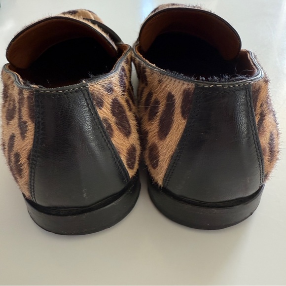 CELINE PARIS | pony hair leopard print loafer - Picture 9 of 9